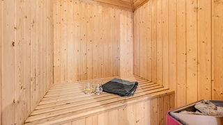 Sauna in Klegod Poolhus