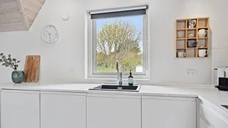 Küche in Krattet Poolhus
