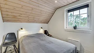 Schlafzimmer in Sandagers Poolhus