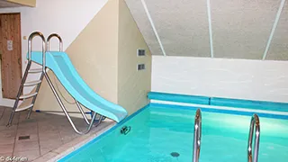 Klegod Poolhaus innen