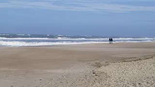 Strand in der Nähe von Jolanthes Aktivhus