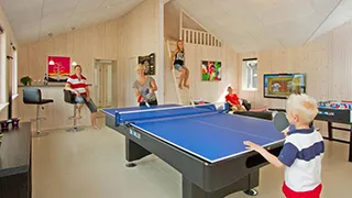 Tischtennisplatte  Poolhaus Söndervig