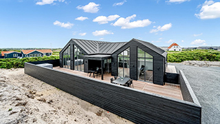 Tæt på havet Poolhus außen