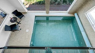 Pool in Houvig Poolhus