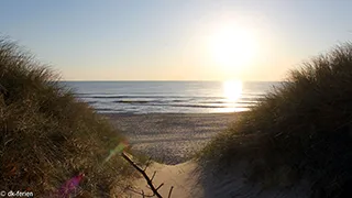 Strand in der Nähe von Ringkøbing Aktivhus