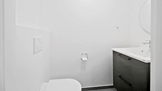 Badezimmer in Hus Aktiv i Lodbjerg Hede