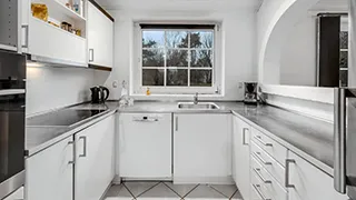 Küche in Brunbjerg Poolhus