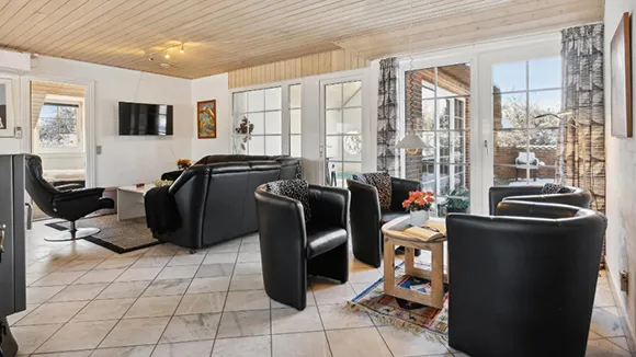 Wohnzimmer von Brunbjerg Øjnehus
