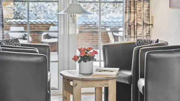 Wohnzimmer von Brunbjerg Øjnehus