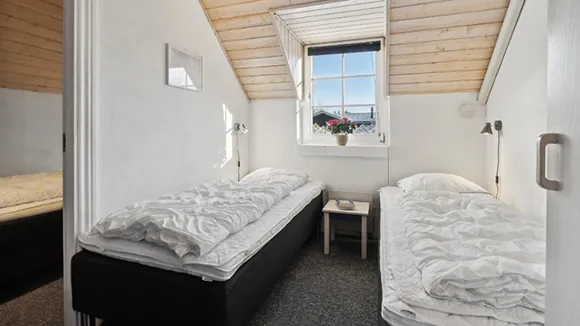 Schlafzimmer in Brunbjerg Øjnehus