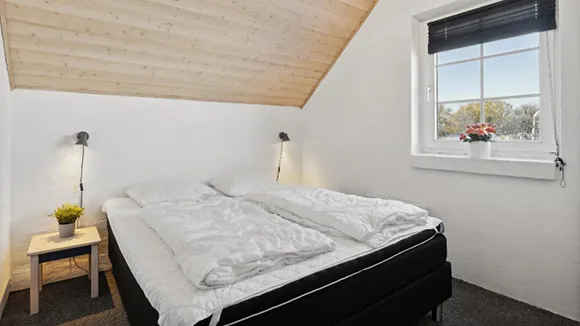 Schlafzimmer in Brunbjerg Øjnehus