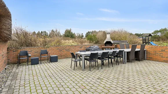 Terrasse von Brunbjerg Øjnehus