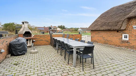 Terrasse von Brunbjerg Øjnehus