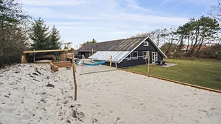 Volleyballplatz bei Gransangerhus
