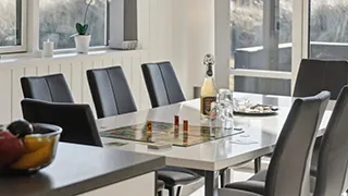 Essbereich in Hus slap af