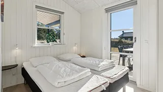 Schlafzimmer in Hus slap af