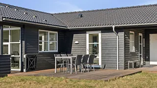 Terrasse von Hus slap af