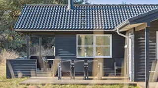 Terrasse von Hus slap af