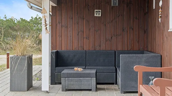 Terrasse von Hus slap af