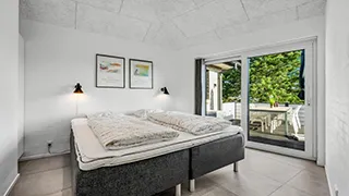 Schlafzimmer in Holmsborg Klithus