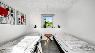 Schlafzimmer in Holmsborg Klithus