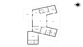 Grundriss von Holmsborg Klithus