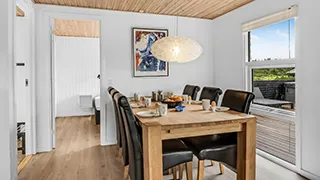Essbereich in Afslap i Wolle Friks