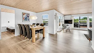 Essbereich in Afslap i Wolle Friks