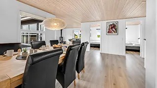 Essbereich in Afslap i Wolle Friks