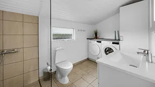 Badezimmer in Afslap i Wolle Friks