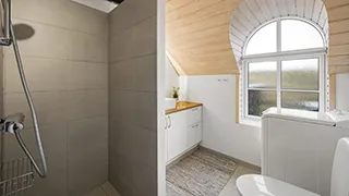 Badezimmer in Hus Stråtag i Klegod