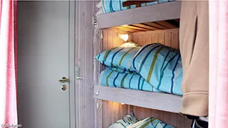 Schlafzimmer in Tages Sommerhus