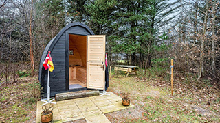 Sauna in Lodbjerg Hus