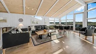 Wohnbereich von Ferienhaus in Dänemark