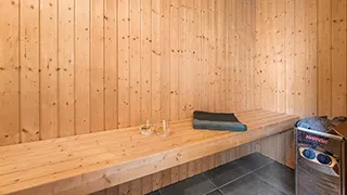 Sauna in Hus Regnspove