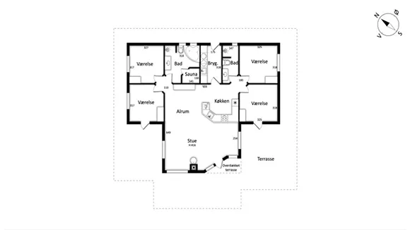 Grundriss von Bøge spahus