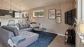 Wohnzimmer von Oase i Lodbjerg