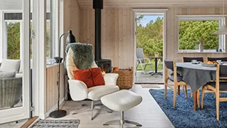 Wohnzimmer von Oase i Lodbjerg