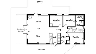 Grundriss von Oase i Lodbjerg