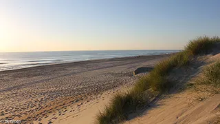 Strand in der Nähe von Panorama Udsigthus