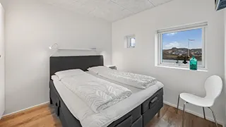 Schlafzimmer in Lejlighed Klitudsigt