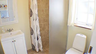 Badezimmer in Enebær Appartement