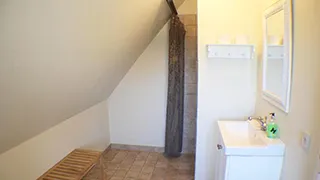 Badezimmer in Klitrose Appartement