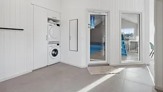Flur von Wellness Poolhus