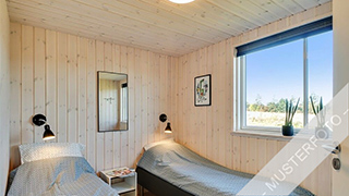 Schlafzimmer in Houstrup Gruppehus