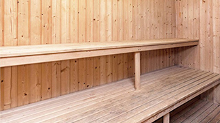 Sauna in Havblik Poolhus