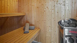 Sauna in Østkrogen Poolhus