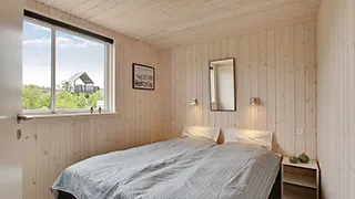 Schlafzimmer in Grønnevej Poolhus