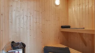 Sauna in Grønnevej Poolhus