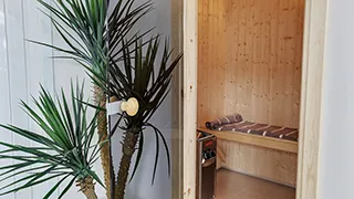 Sauna in Mælke Aktivitätshus